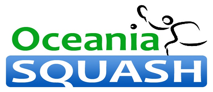 Oceania Squash Logo Banner
